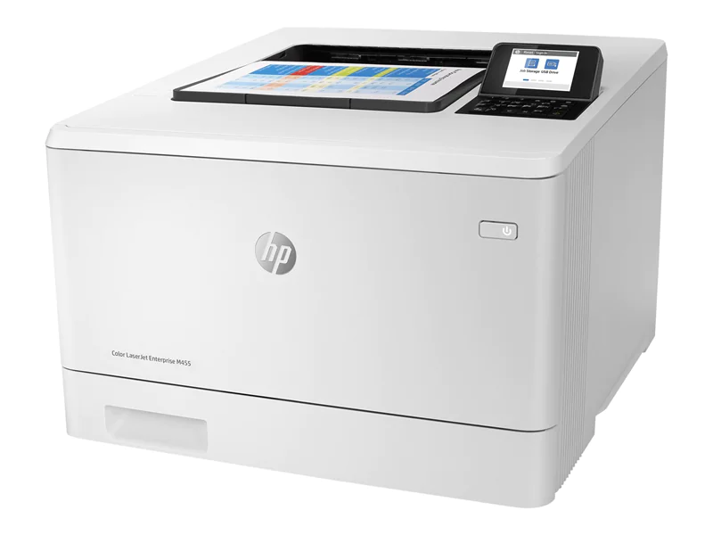 HP Color LaserJet Enterprise M455dn - Drucker - Farbe - Duplex - Laser - A4/Legal - 600 x 600 dpi - bis zu 27 Seiten/Min. (einfarbig)/bis zu 27 Seiten/Min. (Farbe) - Kapazität: 300 Blätter - USB 2.0, Gigabit LAN, USB 2.0-Host HP Color LaserJet Enterprise M455dn - Drucker - Farbe - Duplex - Laser - A4/Legal - 600 x 600 dpi - bis zu 27 Seiten/Min. (einfarbig)/bis zu 27 Seiten/Min. (Farbe) - Kapazität: 300 Blätter - USB 2.0, Gigabit LAN, USB 2.0-Host