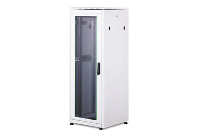 Digitus Unique DN-19 32U-6/6-1 - Schrank Netzwerkschrank - Hellgrau, RAL 7035 - 32U - 48.3 cm (19")