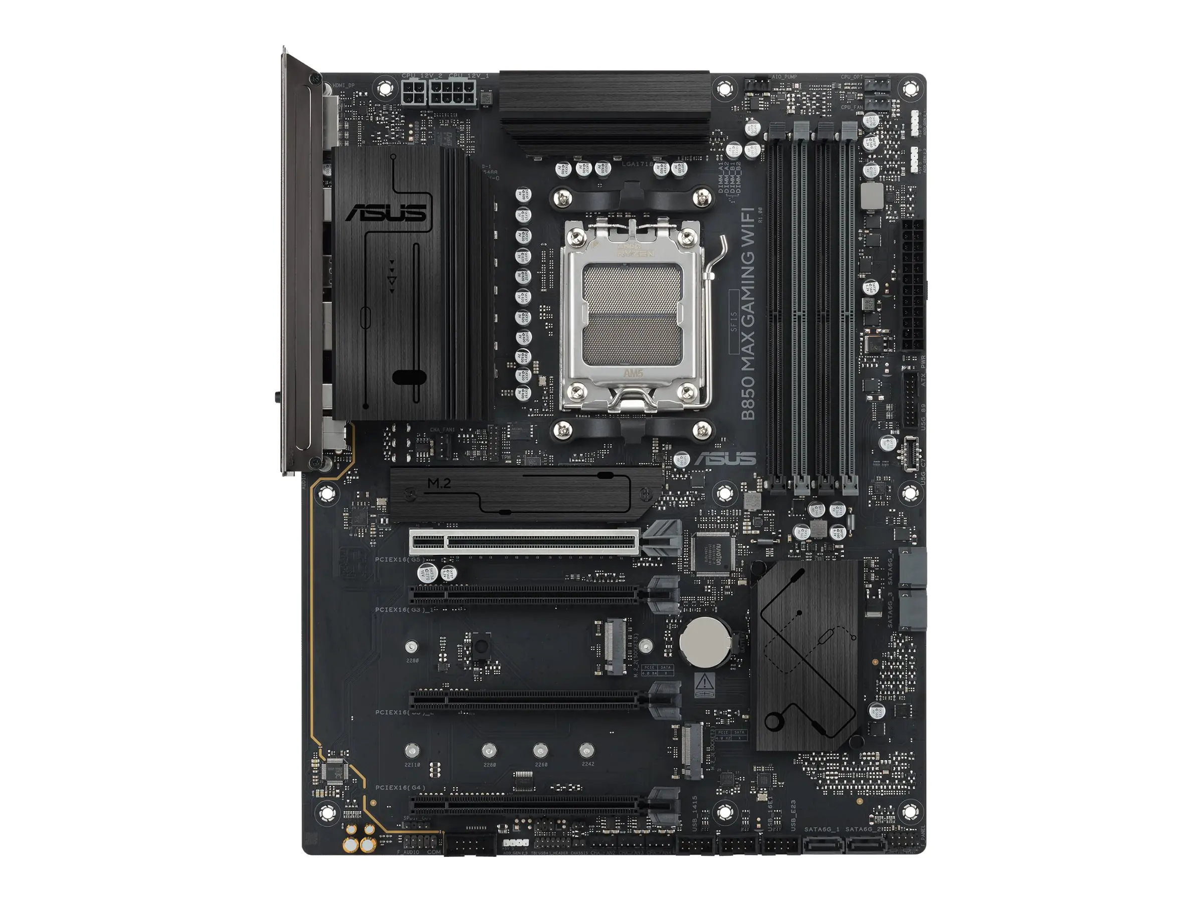 ASUS B850 MAX GAMING WIFI - Motherboard - ATX - Socket AM5 - AMD B850 Chipsatz - USB 3.2 Gen 2,