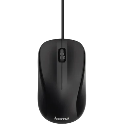 Hama Optische Maus MC-300 00182606 3Tasten kabelgebunden sw Hama Optische Maus MC-300 00182606 3Tasten kabelgebunden sw