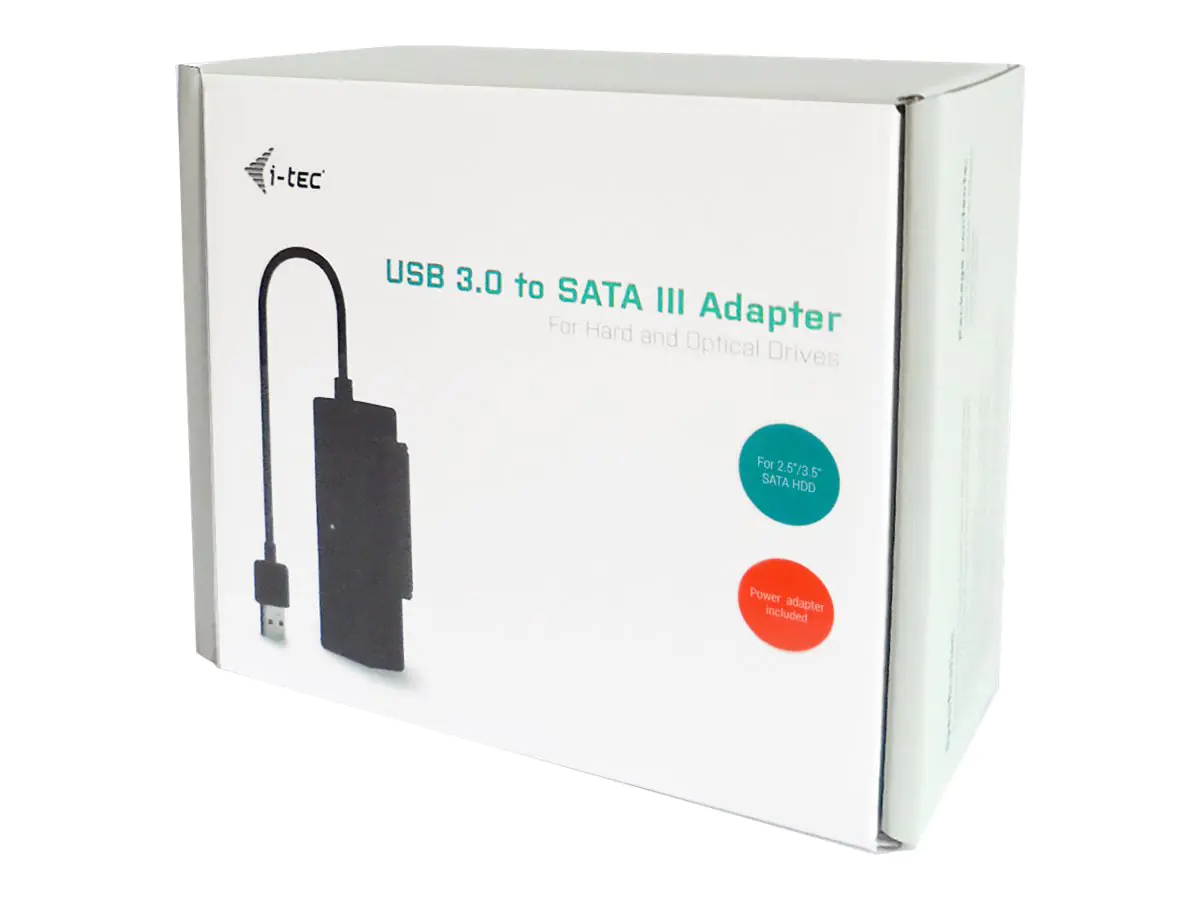I-Tec Speicher-Controller USB 3.0 auf SATA Adapter SATA 1.5Gb/s - USB3STADA