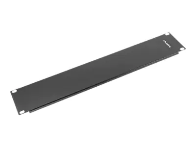 Lanberg Blindabdeckung - RAL 9004, Schwarz - 2U - 48.3 cm (19") AK-1402-B