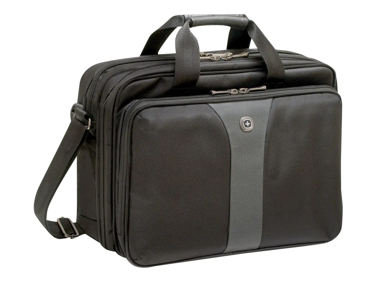 Wenger Legacy Double-Gusset - Notebook-Tasche - 41 cm (16") - Grau Wenger Legacy Double-Gusset - Notebook-Tasche - 41 cm (16") - Grau
