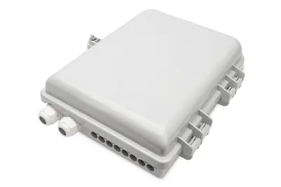 DIGITUS FTTH Verteiler Box für 16 LC/DX oder SC /SX Kupplungen