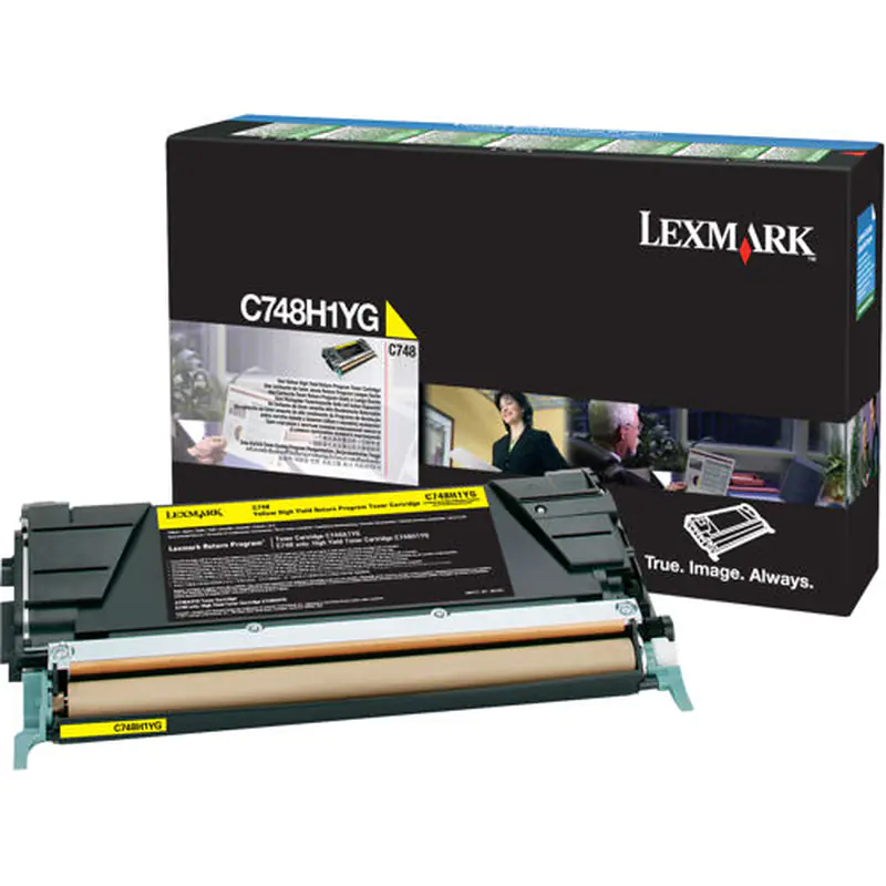 Lexmark - Hohe Ergiebigkeit - Gelb - Original - Tonerpatrone LCCP, LRP - für Lexmark C748de, C748dte, C748e Lexmark - Hohe Ergiebigkeit - Gelb - Original - Tonerpatrone LCCP, LRP - für Lexmark C748de, C748dte, C748e
