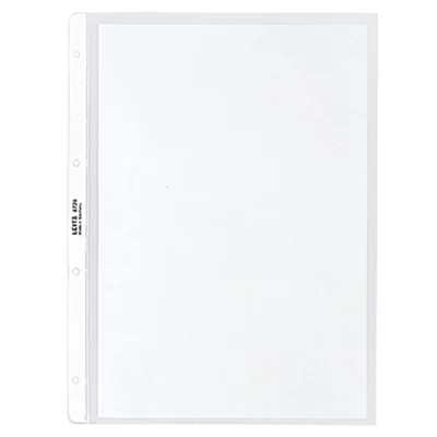 Leitz Prospekthülle Premium DIN A4 0,13mm oben offen Polypropylen farblos 100 St./Pack. Leitz Prospekthülle Premium DIN A4 0,13mm oben offen Polypropylen farblos 100 St./Pack.