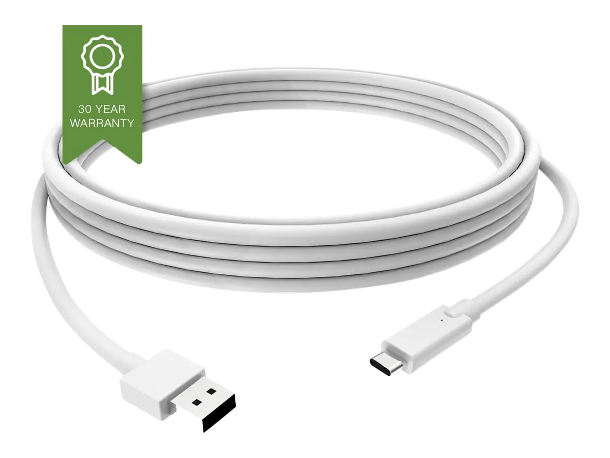 Vision - USB-Kabel - USB Typ A (M) bis USB-C (M) - USB 3.0 - 3 A - 1 m - weiß