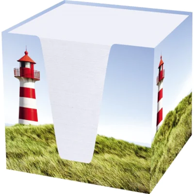 RNK Notizklotz Leuchtturm 46545 92x92x92mm 900Blatt 70g weiß RNK Notizklotz Leuchtturm 46545 92x92x92mm 900Blatt 70g weiß