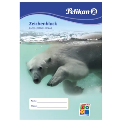 Pelikan Zeichenblock C4/20 224824 DIN A4 20Blatt