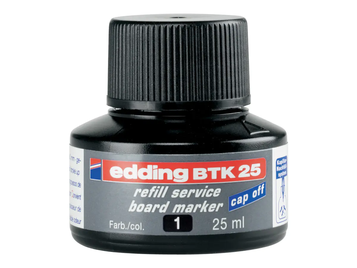 EDDING BTK 25 - Tinte - Schwarz - 25 ml 4-BTK25001