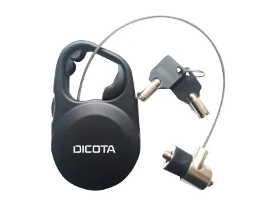 Dicota Lock Pro - Sicherheitskabelschloss - 1.38 m