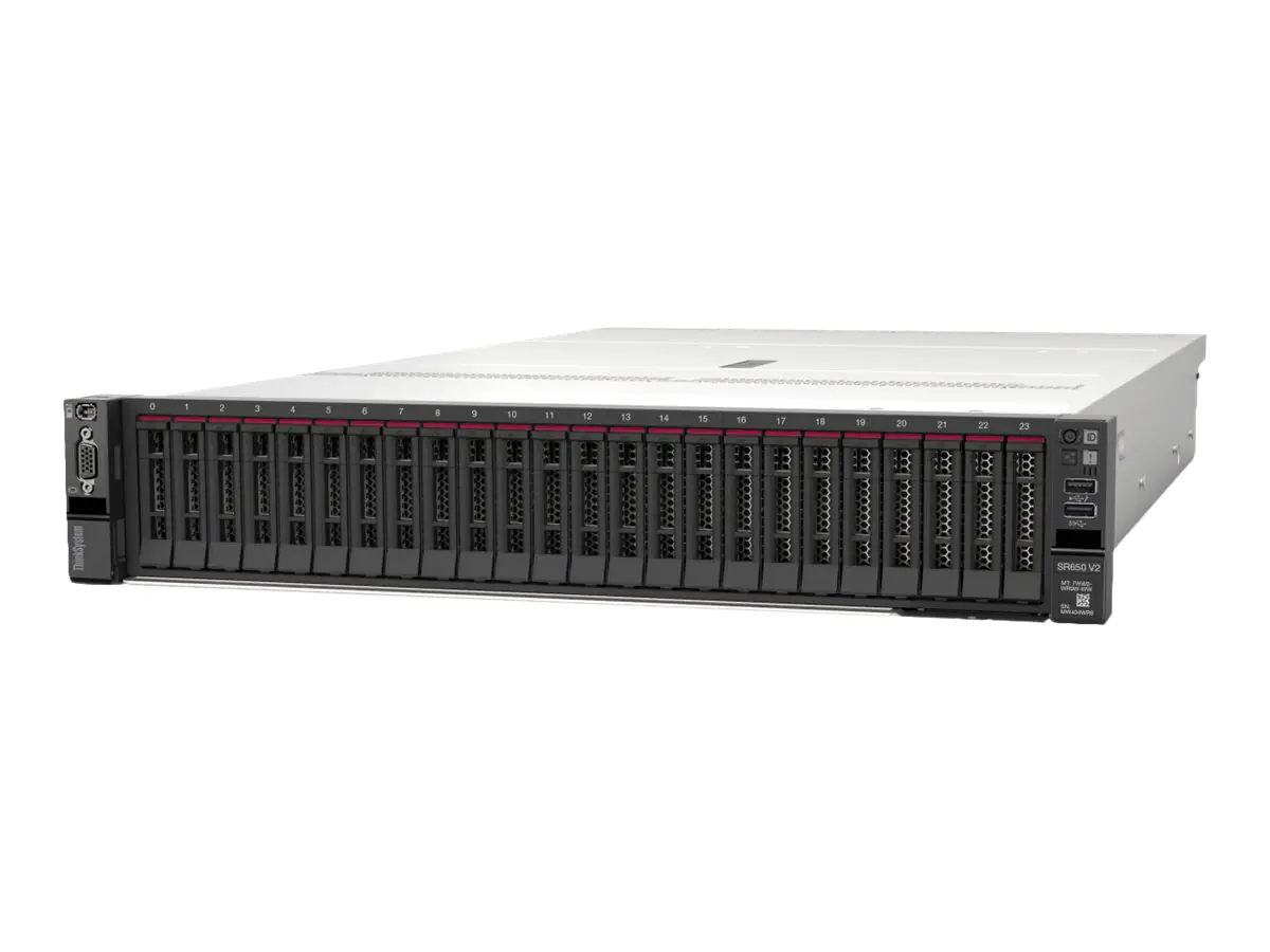 Lenovo ThinkSystem SR650 V2 7Z73 - Server - Rack-Montage - 2U - zweiweg - 1 x Xeon Silver 4309