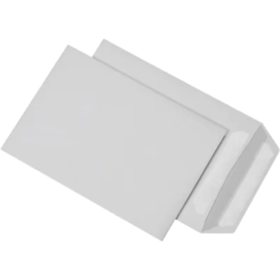 MAILmedia Versandtasche DIN B5 176 x 250 mm (B x H) ohne Fenster 90g/m² mit Selbstklebung Papier ohne Fadenverstärkung weiß 500 St./Pack. MAILmedia Versandtasche DIN B5 176 x 250 mm (B x H) ohne Fenster 90g/m² mit Selbstklebung Papier ohne Fadenverstärkung weiß 500 St./Pack.