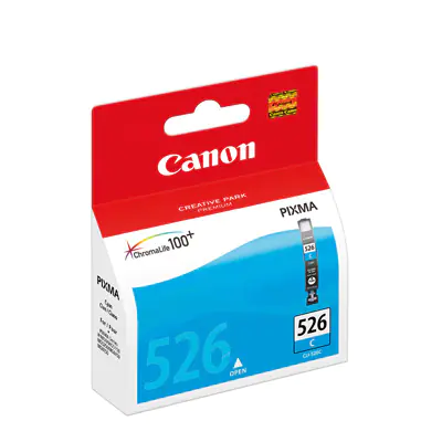 Canon CLI-526C - 9 ml - Cyan - Original - Tintenbehälter - für PIXMA iP4950, iX6550, MG5250, MG5350, MG6150, MG6250, MG8150, MG8250, MX715, MX885, MX895