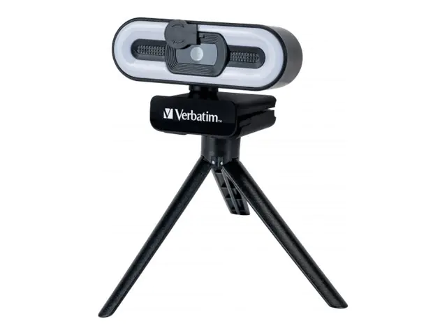 Verbatim AWC-02 - Webcam - Farbe - 2560 x 1440 - 2K, 1080p - Audio - USB 2.0