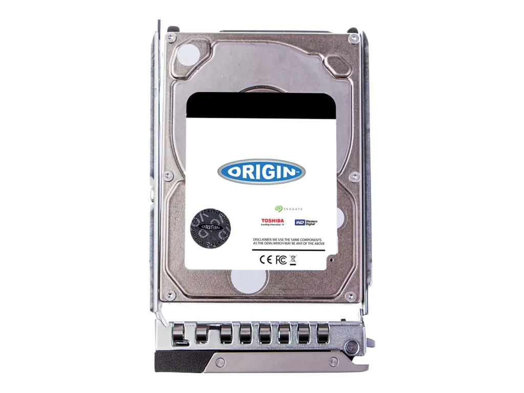 Origin Storage - Festplatte - 1.2 TB - Hot-Swap - 2.5" (6.4 cm) - SAS 12Gb/s - 10000 rpm - für Dell EMC PowerEdge C6525, MX740, MX840, R340, R6515, R6525, R740, R7415, R7515, R840, R940