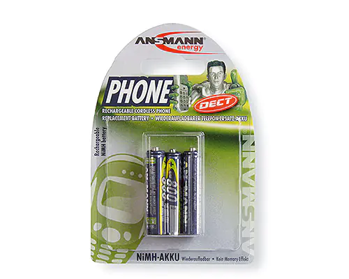 Ansmann Akku NiMH AAA Micro LR03 800 mAh 1,2V 3er Pack 5030142 Ansmann Akku NiMH AAA Micro LR03 800 mAh 1,2V 3er Pack 5030142