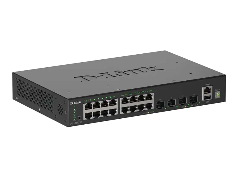 D-Link SmartPro DGS-1530-20 - Switch - Smart DGS-1530-20/E