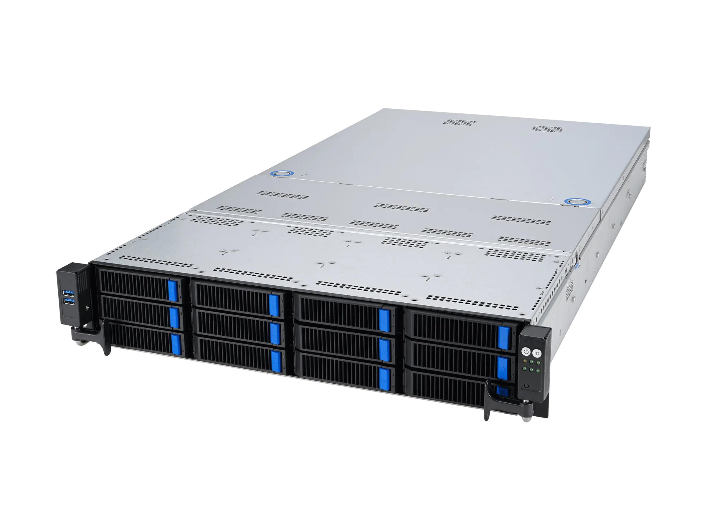 ASUS RS720-E11-RS12U - Server - Rack-Montage - 2U - zweiweg - keine CPU - RAM 0 GB - SATA/PCI Express - Hot-Swap 6.4 cm, 8.9 cm (2.5", 3.5") 90SF01Z1-M00180