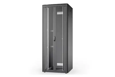 Digitus Unique Series - Schrank Netzwerkschrank - 800 x 800 mm - Schwarz, RAL 9005 - 42HE - 48.3 cm (19")