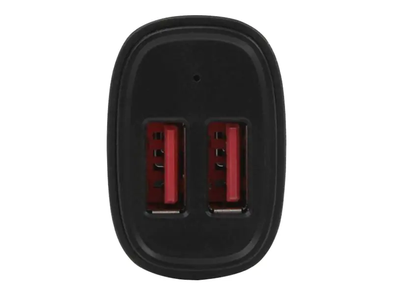StarTech Dual Port USB KFZ Ladegerät - 24W/4.8 - Weiß - 2 Port USB Autoladegerät - Auto-Netzteil - 24 Watt - 4.8 A - 2 Ausgabeanschlussstellen (USB) - Schwarz - für P/N: USBLT1MW, USBLT1MWS, USBLT2MBR, USBLT2MW, USBLT30CMW, USBLTM1MBK, USBLTM1MWH