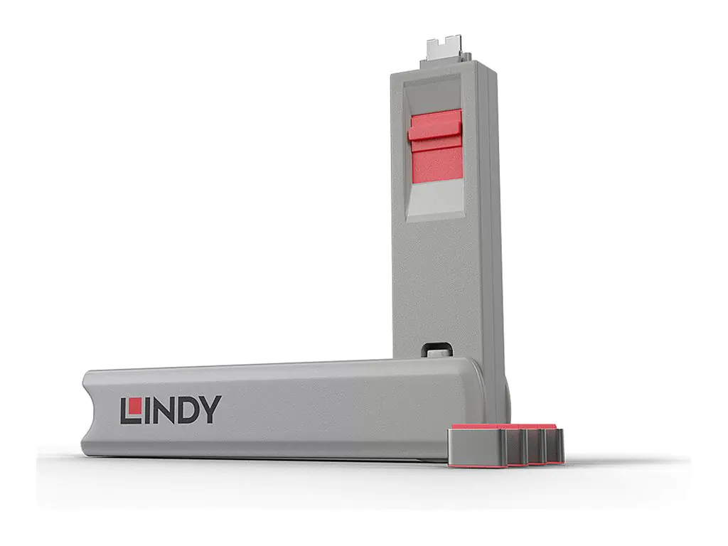 Lindy - Schloss für USB-C-Port - Rot