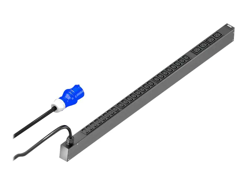 Rittal PDU Basic - Stromverteilungseinheit - Wechselstrom 230 V - 3.7 kW - 1-phasig -