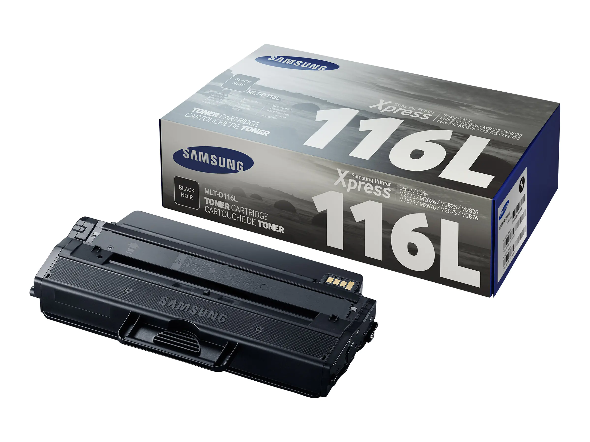 Samsung MLT-D116L - Hohe Ergiebigkeit - Schwarz - Original - Tonerpatrone (SU828A) - für Xpress SL-M2625, M2626, M2675, M2676, M2825, M2826, M2836, M2875, M2876, M2885, M2886 Samsung MLT-D116L - Hohe Ergiebigkeit - Schwarz - Original - Tonerpatrone (SU828A) - für Xpress SL-M2625, M2626, M2675, M2676, M2825, M2826, M2836, M2875, M2876, M2885, M2886