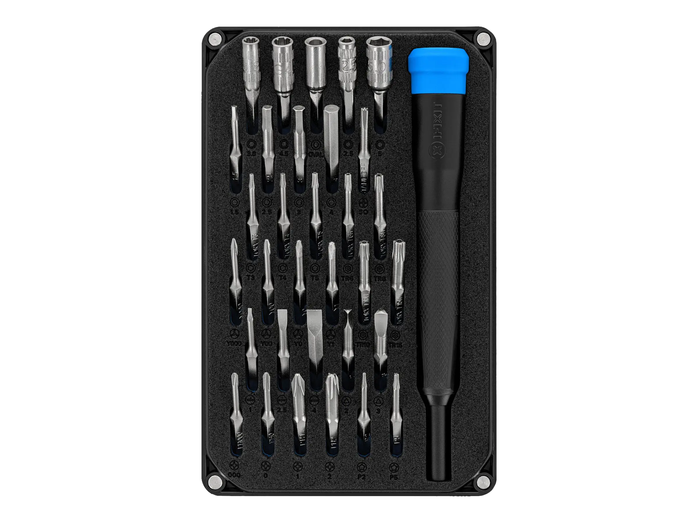 iFixit - Präzisionsschraubenzieher mit Bit-Set - 33 Stücke - in Koffer