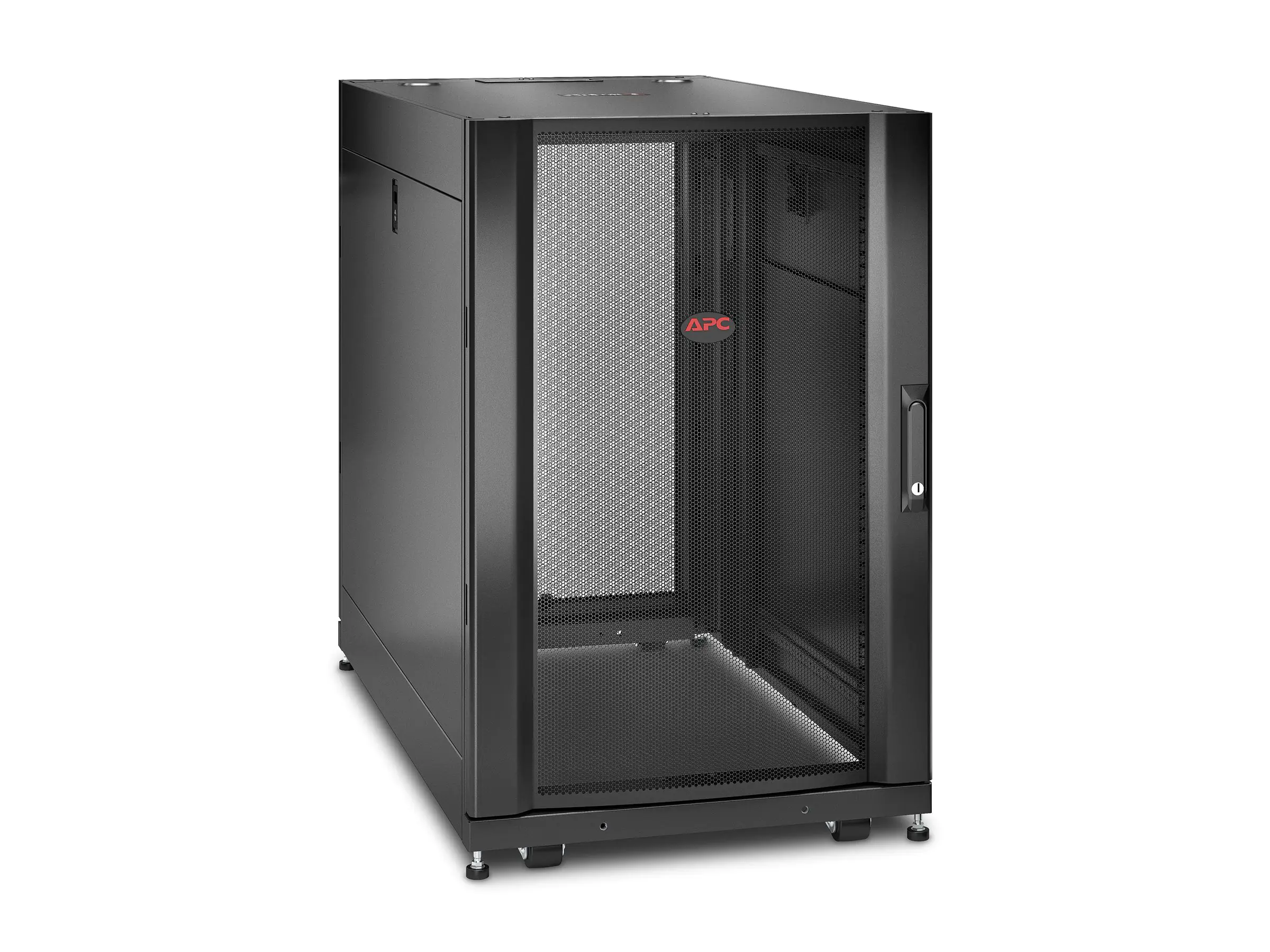 APC NetShelter SX - Schrank Netzwerkschrank - Schwarz - 18U - 48.3 cm (19") - für P/N: SURT48RMXLBP