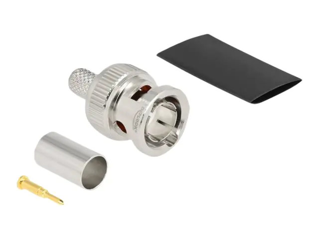 Delock Antennenanschluss - BNC (M) quetschen