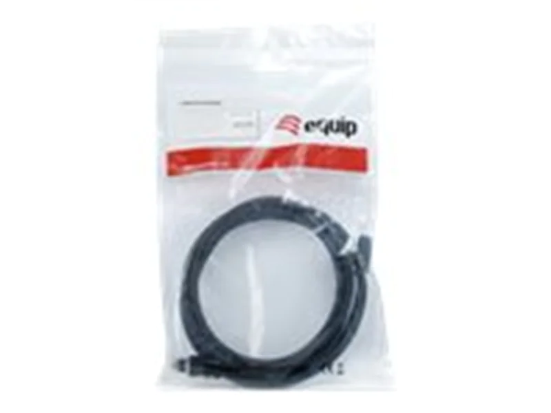 equip Pro - Patch-Kabel - RJ-45 (M) zu RJ-45 (M) - 3 m - SFTP, PiMF - CAT 8.1 - halogenfrei, verseilt - Schwarz