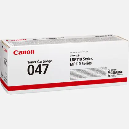 Canon 047 - Schwarz - Original - Tonerpatrone - für ImageCLASS MF113w; i-SENSYS LBP112, LBP113w, MF112, MF113w