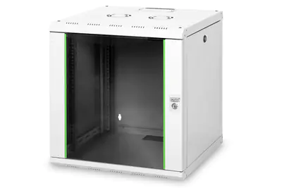 DIGITUS SoHoline DN-19 12U-6/6 - Gehäuse - geeignet für Wandmontage - Grau, RAL 7035 - 12U - 48.3 cm (19")