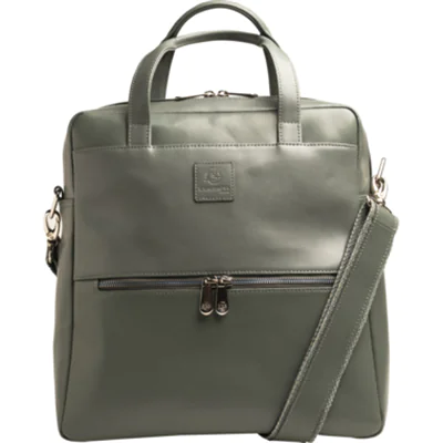 Exacompta Notebookrucksack Lady Exactive® Reißverschluss Hauptfach mit zwei großen gepolsterten Taschen, zwei kleine Taschen für Smartphone und Zubehör, eine Reißverschlusstasche auf der Vorderseite, eine Tasche mit Magnetverschluss auf der Rückseite