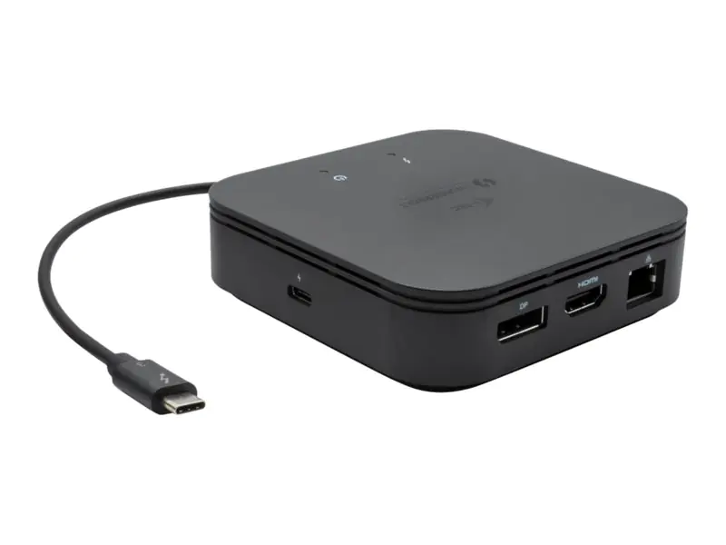 i-Tec USB-C Dual Display Docking Station with Power Delivery - Dockingstation - USB-C / Thunderbolt 3 - DP, HDMI - 1GbE - 77 Watt