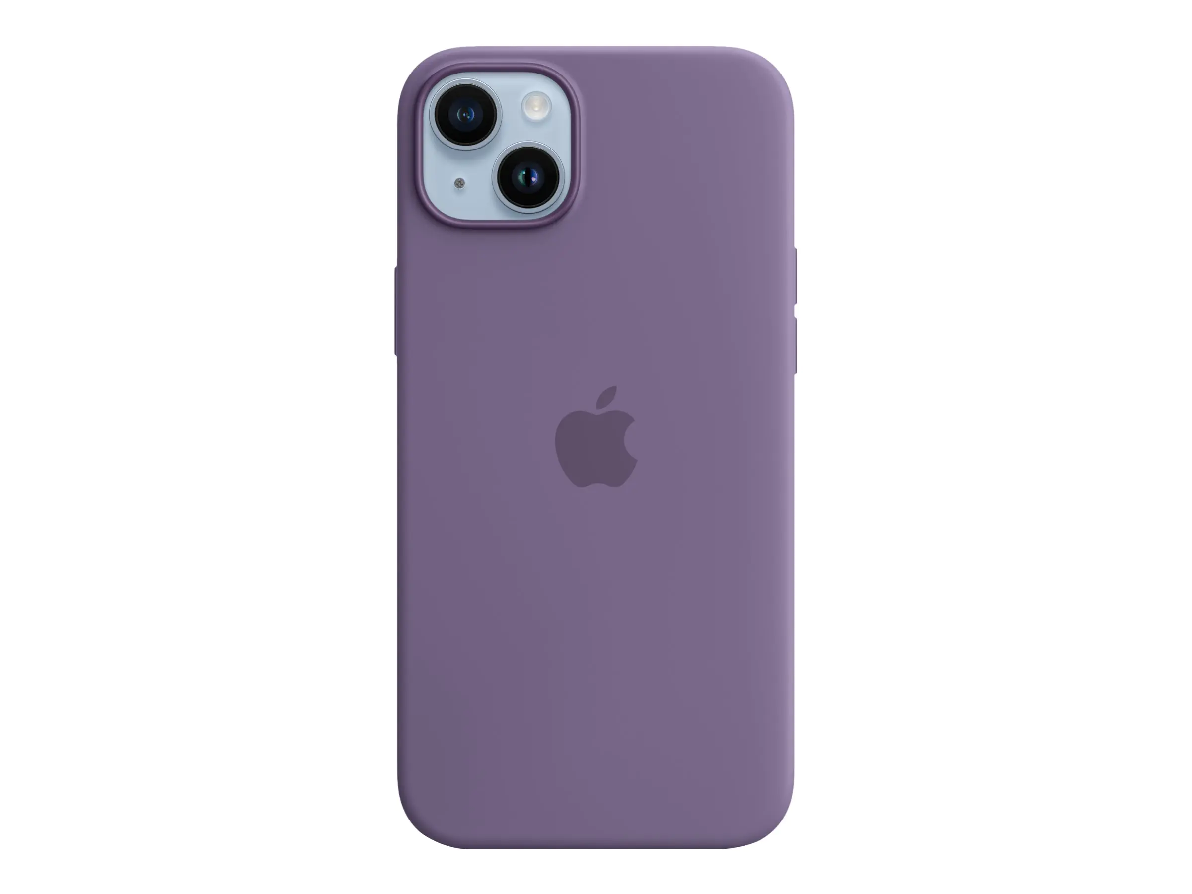 Apple - Hintere Abdeckung für Mobiltelefon - kompatibel mit MagSafe - Silikon - Iris - für iPhone 14 Plus
