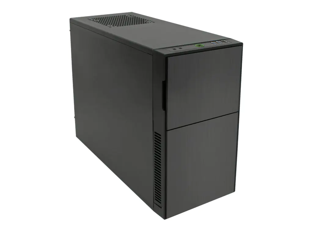 Nanoxia Deep Silence 4 - Tower - micro ATX - keine Spannungsversorgung - Anthrazit - USB/Audio