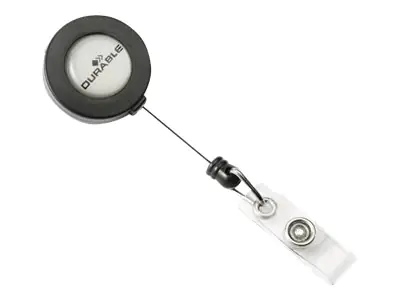 DURABLE Ausweishalter 815258 80cm anthrazit 10 St./Pack.