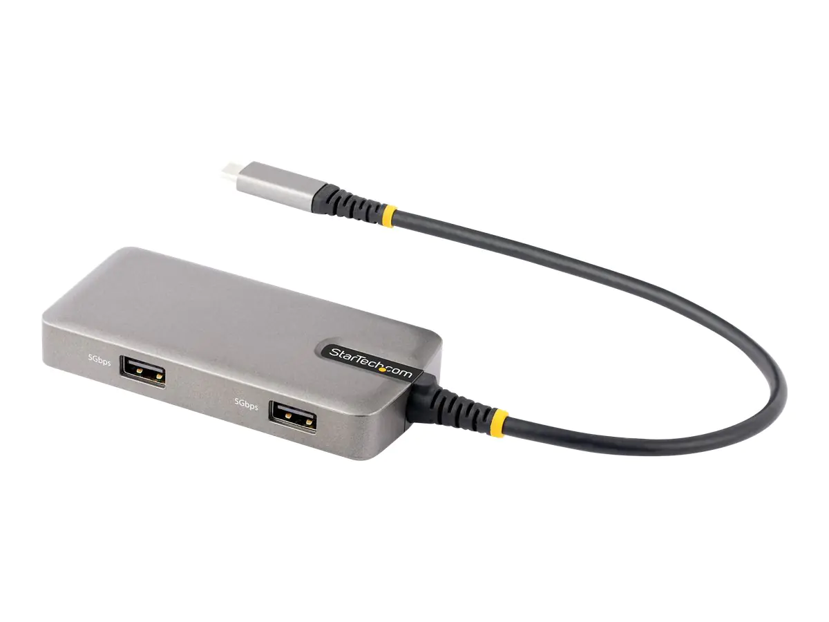 StarTech USB-C Multiport Adapter, 4K 60Hz HDMI w/HDR, 2-Port 5Gbps USB 3.0 Hub, 100W Power Delivery Pass-Through, GbE, USB Type C Mini Docking Station, Works with Chromebook certified - Windows, macOS (103B-USBC-MULTIPORT) - Dockingstation - USB-C / USB4 StarTech USB-C Multiport Adapter, 4K 60Hz HDMI w/HDR, 2-Port 5Gbps USB 3.0 Hub, 100W Power Delivery Pass-Through, GbE, USB Type C Mini Docking Station, Works with Chromebook certified - Windows, macOS (103B-USBC-MULTIPORT) - Dockingstation - USB-C / USB4