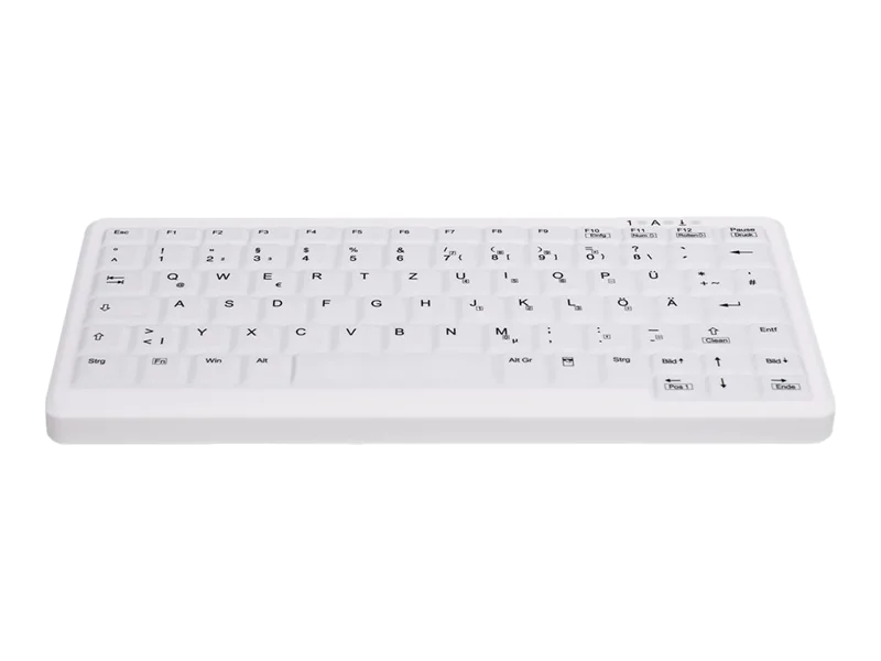 Active Key MedicalKey AK-C4110 - Tastatur - hintergrundbeleuchtet - USB - Deutsch - weiß