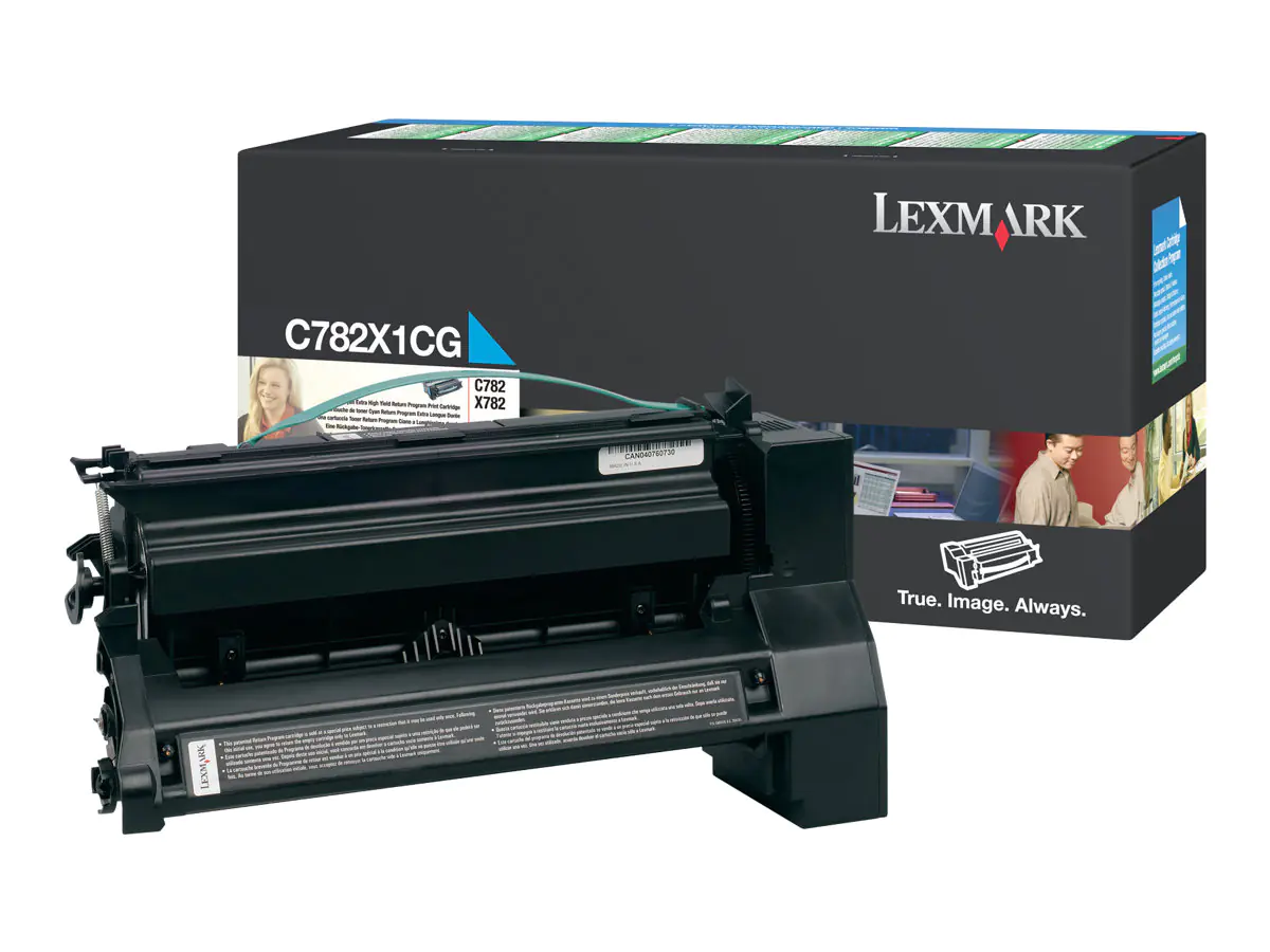 Lexmark - Besonders hohe Ergiebigkeit - Schwarz - Original - Tonerpatrone LCCP, LRP - für Lexmark C782dn, C782dtn, C782n, X782e, X782e MFP, X782e Page Plus Solution