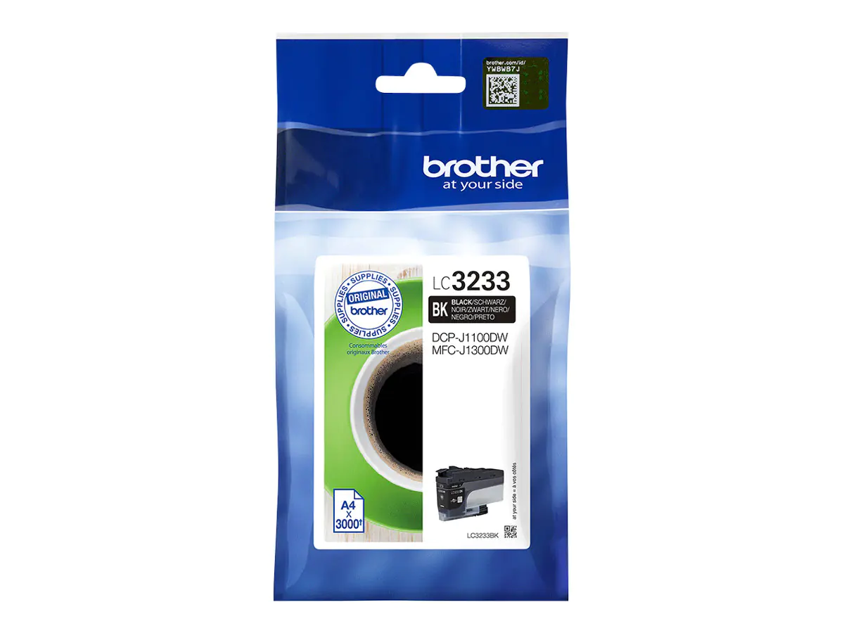Brother LC3233BK - Schwarz - Original - Druckerpatrone - für Brother DCP-J1100DW, MFC-J1300DW