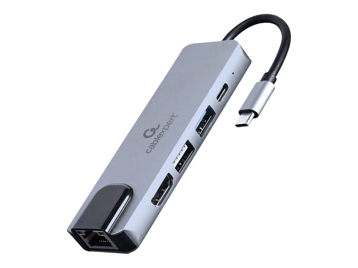 Gembird Cablexpert A-CM-COMBO5-04 - Dockingstation - USB-C 3.1