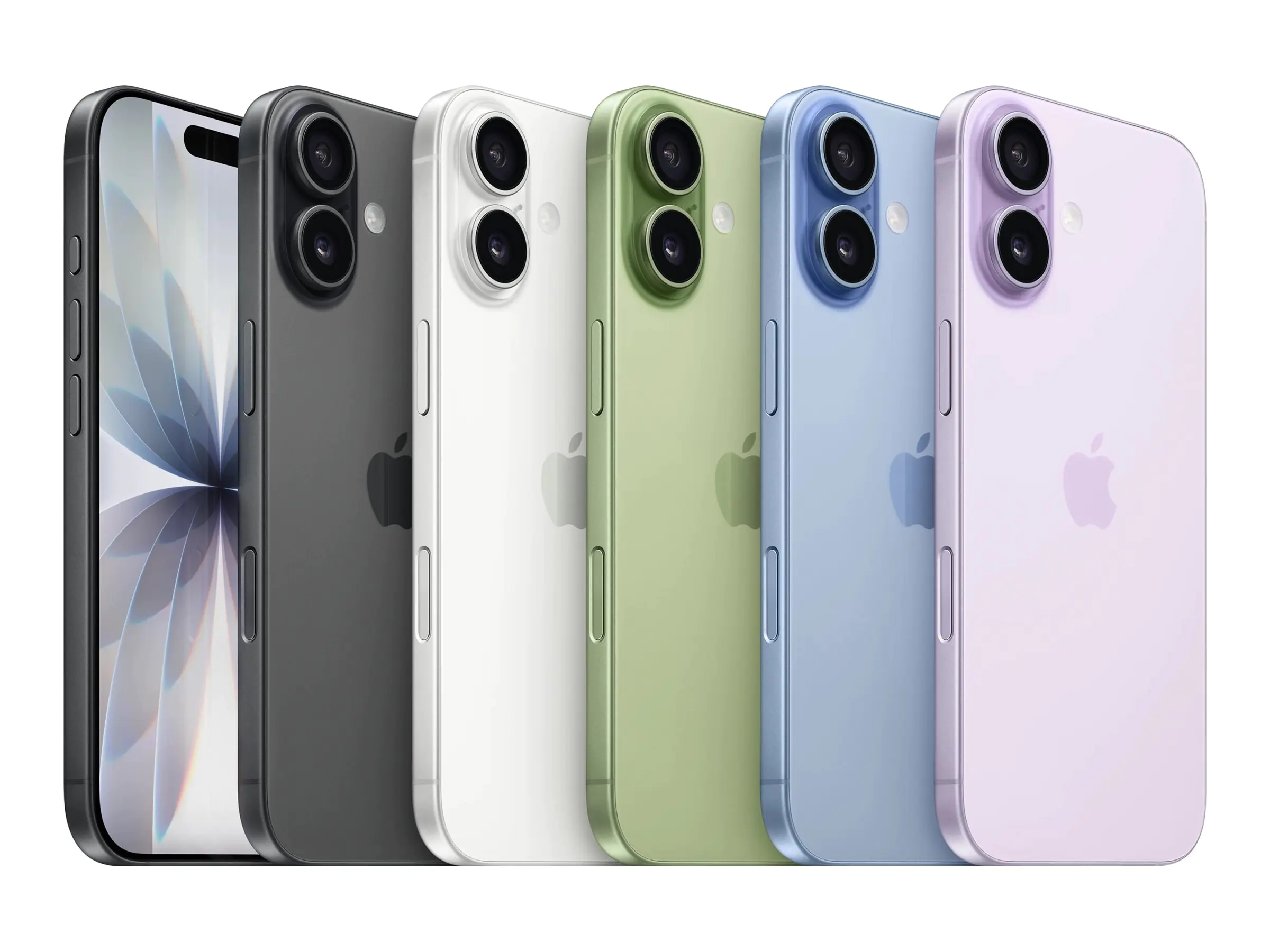 Apple iPhone 17 - 5G Smartphone - Dual-SIM / Interner Speicher 512 GB - OLED-Display - 6.3" - 2622 x 1206 Pixel (120 Hz) - 2 x Rückkamera 48 MP, 48 MP - front camera 18 Megapixel - Lavendel