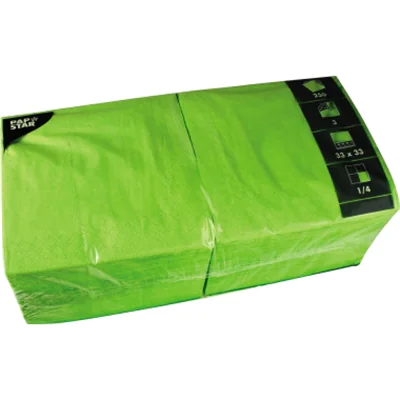 PAPSTAR Serviette 81656 33x33cm 3lagig limonengrün 250 St./Pack. PAPSTAR Serviette 81656 33x33cm 3lagig limonengrün 250 St./Pack.