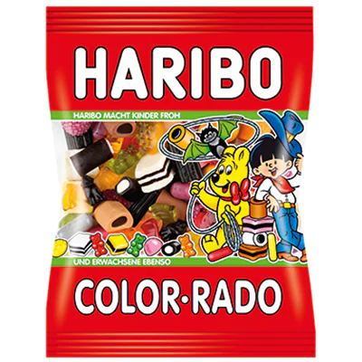 HARIBO Fruchtgummi Color-Rado 389164 100g HARIBO Fruchtgummi Color-Rado 389164 100g