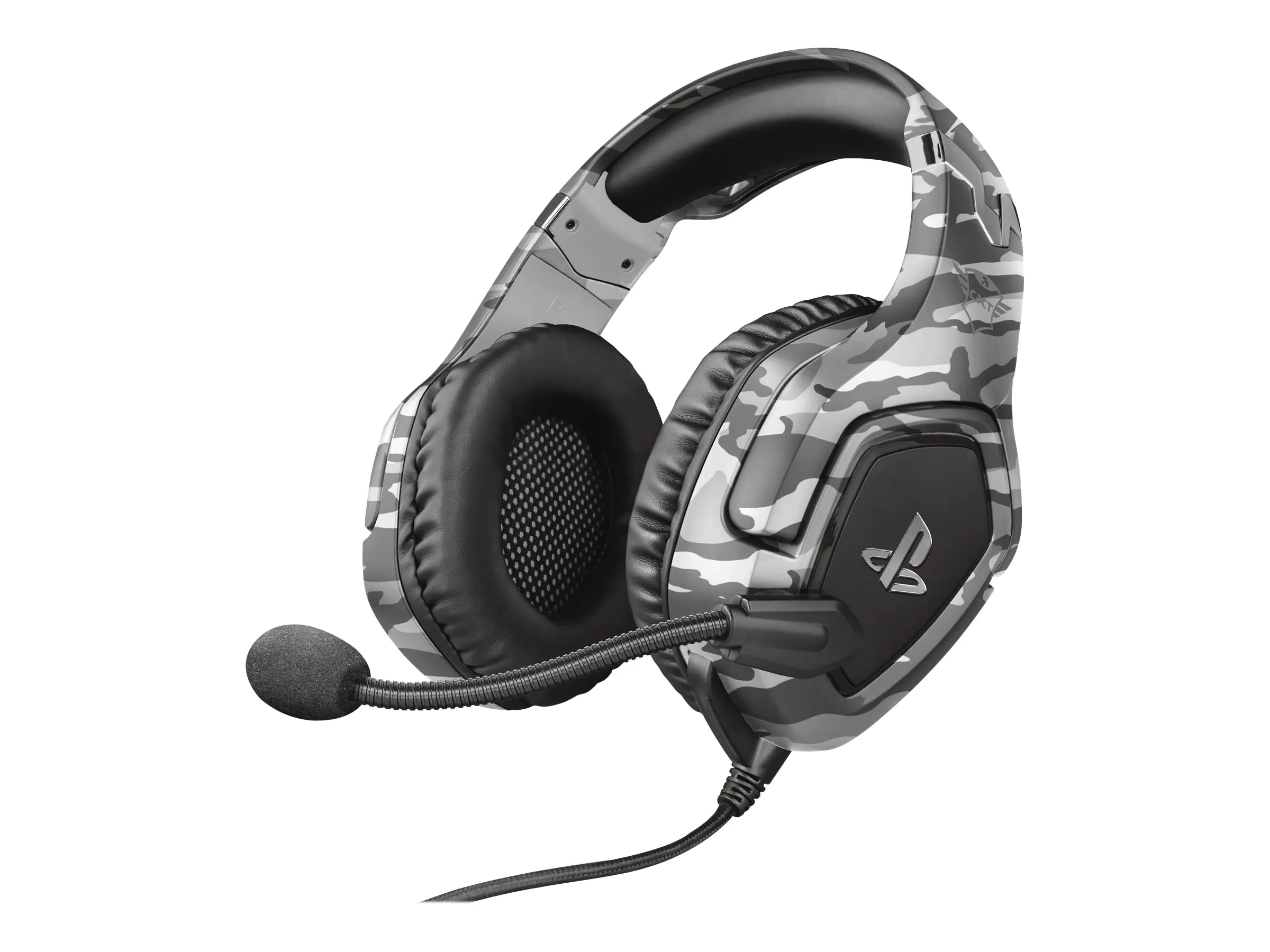 Trust Gaming GXT 488 Forze-G - Headset - ohrumschließend - kabelgebunden - 3,5 mm Stecker - Grau - für Sony PlayStation 4, Sony PlayStation 4 Pro, Sony PlayStation 4 Slim