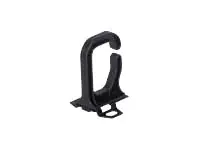 Conteg Rack-Kabelführungsring - Schwarz, RAL 9005 - 48.3 cm (19") VO-P2-40/50