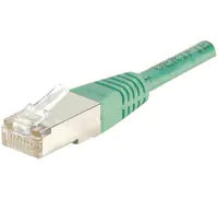 exertis Connect - Patch-Kabel - RJ-45 (M) zu RJ-45 (M) - 3 m - Foiled Unshielded Twisted Pair (F/UTP) - CAT 6 - grün